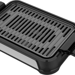 Mueller Ultra Gourmet Smokeless Indoor Grill, Removable Nonstick Grill Plate, Adjustable Temperature, 120V