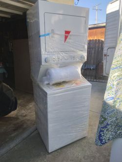 New Frigidaire Stacking  washer/ dryer