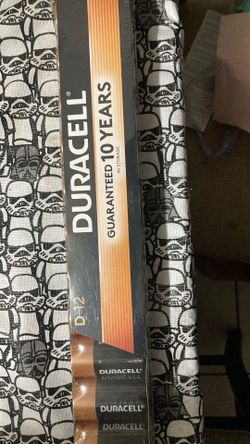 Duracell Batteries. New Size D