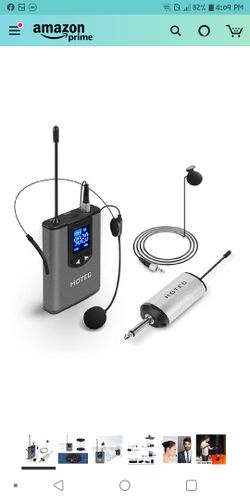 Brand new never used. Wireless headset lavalier