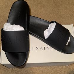 All Saints Slides Size 9