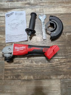 Milwaukee M18 4 -1/2 In 5 In Grinder W/ Paddle  Switch ( TOOL - ONLY)