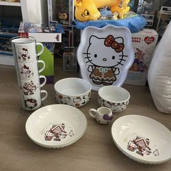 Hello Kitty Dishes 