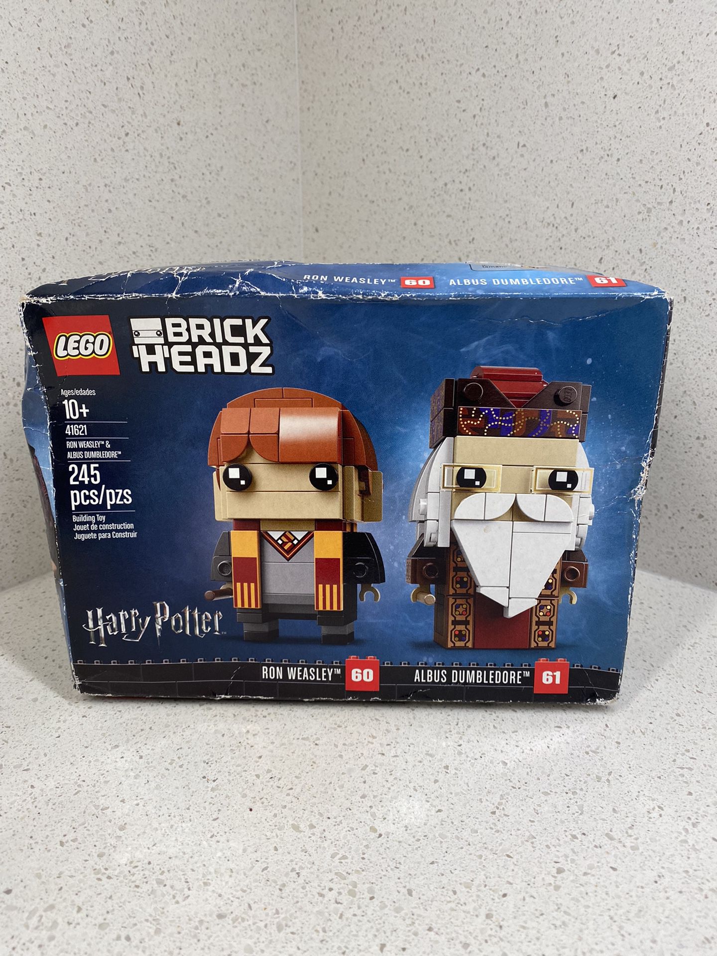 Lego Harry Potter Brickheadz 41621 Albus Dumbledore and Ron Weasley **RETIRED**