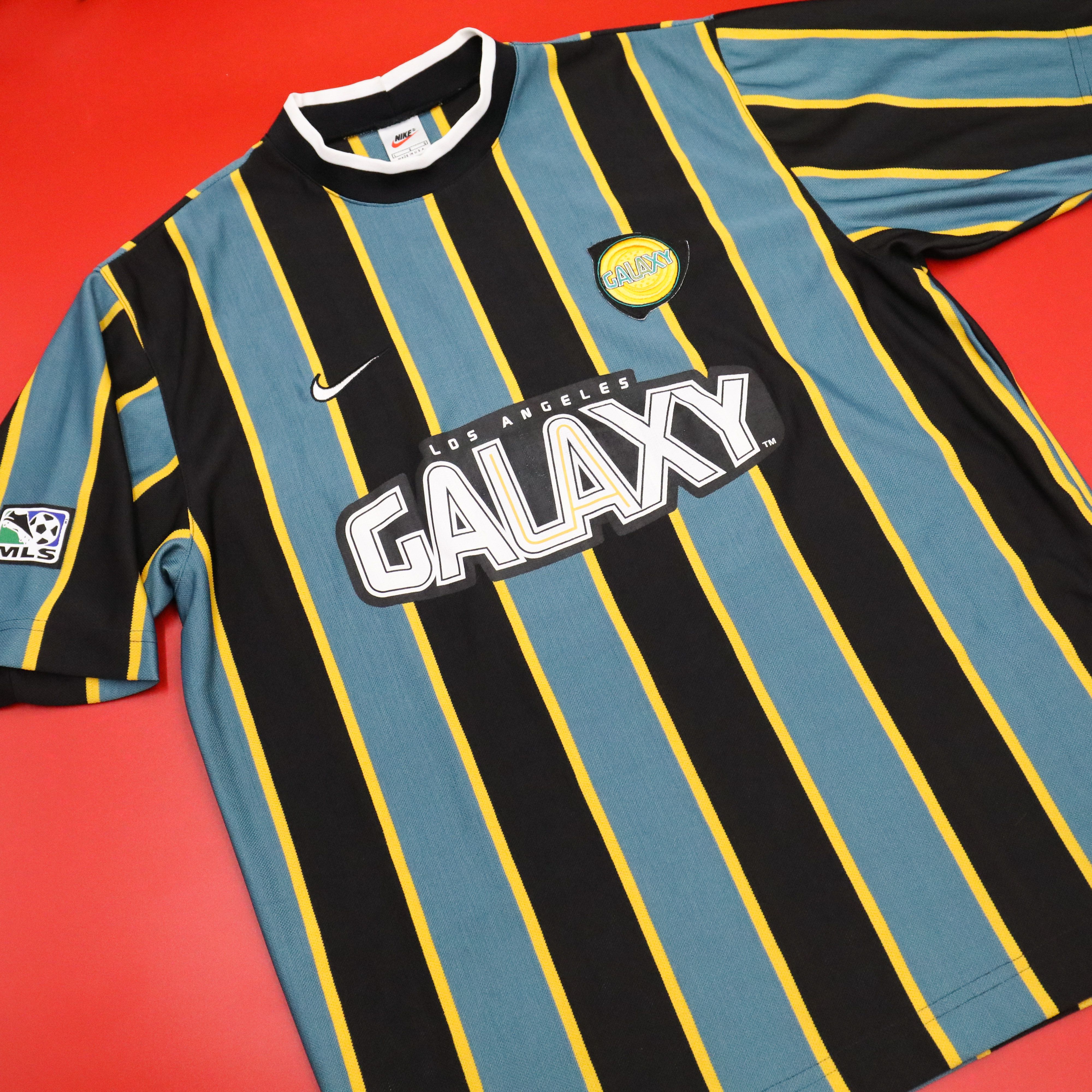 1996-1998 LA Galaxy Nike Authentic Inaugural Season Home Jersey Kit