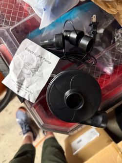 Electric Air Pump – Inflator & Deflator – $5
