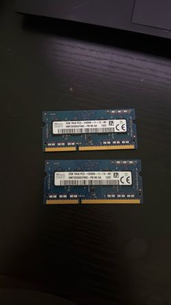 Two 2GB 12800s dram memory