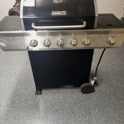NEXGRILL 5 BURNER GAS GRILL WITH SIDE BURNER -$99