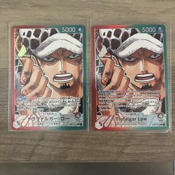 Trafalgar law alternate leader cards set 1