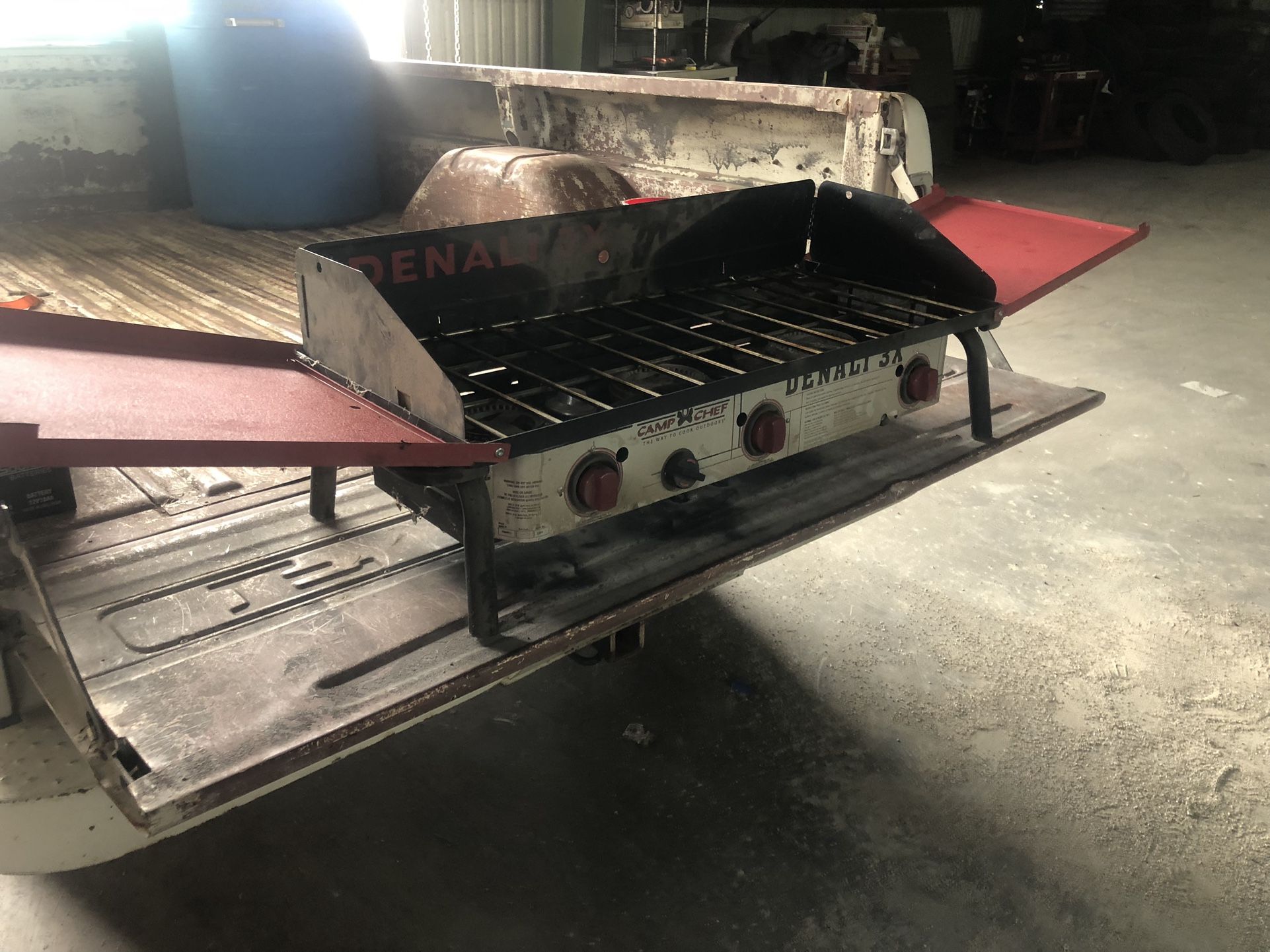 ***** CAMP CHEF DENALI 3X PLUS SINGLE BURNER GRIDDLE/BBQ COMBO *****