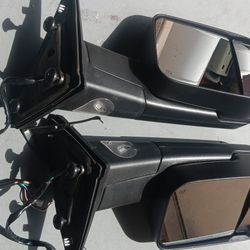 Heavy Duty Door Mirror Lt  & Rt 