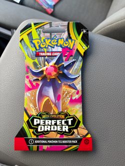 Pokeman MEGA EVOLUTION PERFECT ORDER