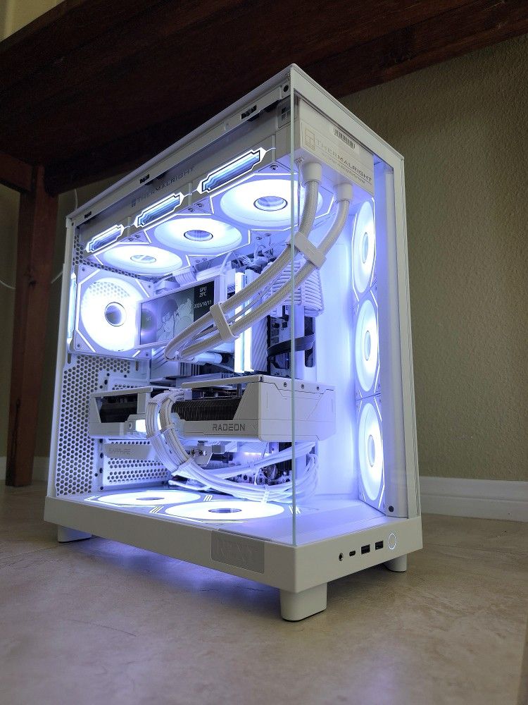 💎 i7-12700KF | RX 9070 PURE WHITE | 32 GB DDR5 | 1 TB SSD | All-White Infinity Build 💎