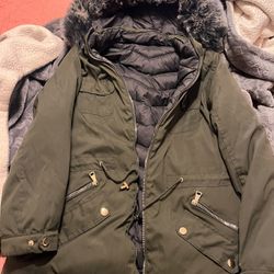 Women’s Fur Hoodie Jacket 