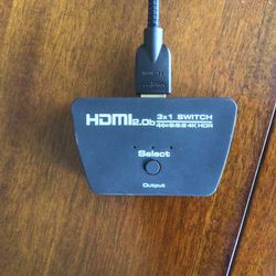 HDMI 2.0 b 3x1 switch