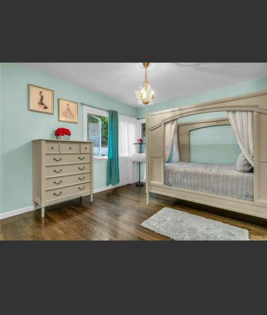 Pottery Barn Bed And Dresser For Sale