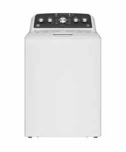 GE 4.5 cu. ft. Top Load Washer in White with Dual Action Agitator and Cold Plus, Sanitize with Oxi