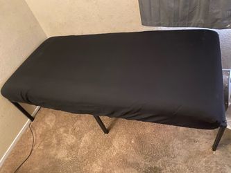 Twin XL bed frame & mattress