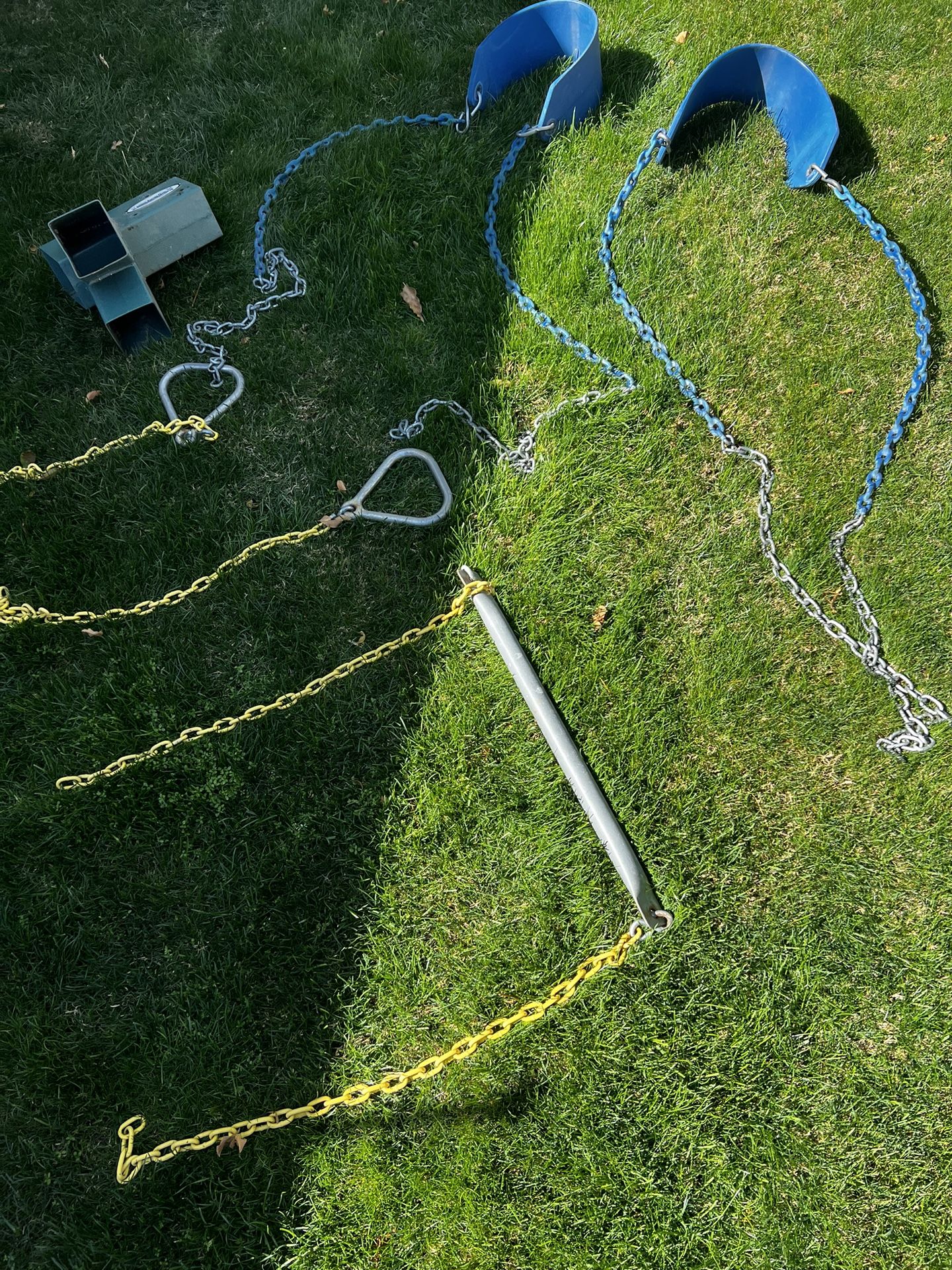 Heavy Duty Swing Set Accessories (Swings, Rings And Swing Bar)