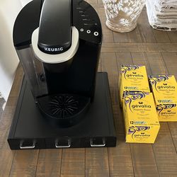 Keurig Coffee Maker & Storage Base