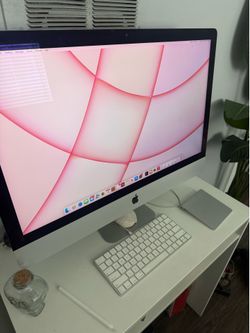 Apple iMac 27” Retina 5K i7 32GB RAM 1TB SSD + Keyboard/Trackpad