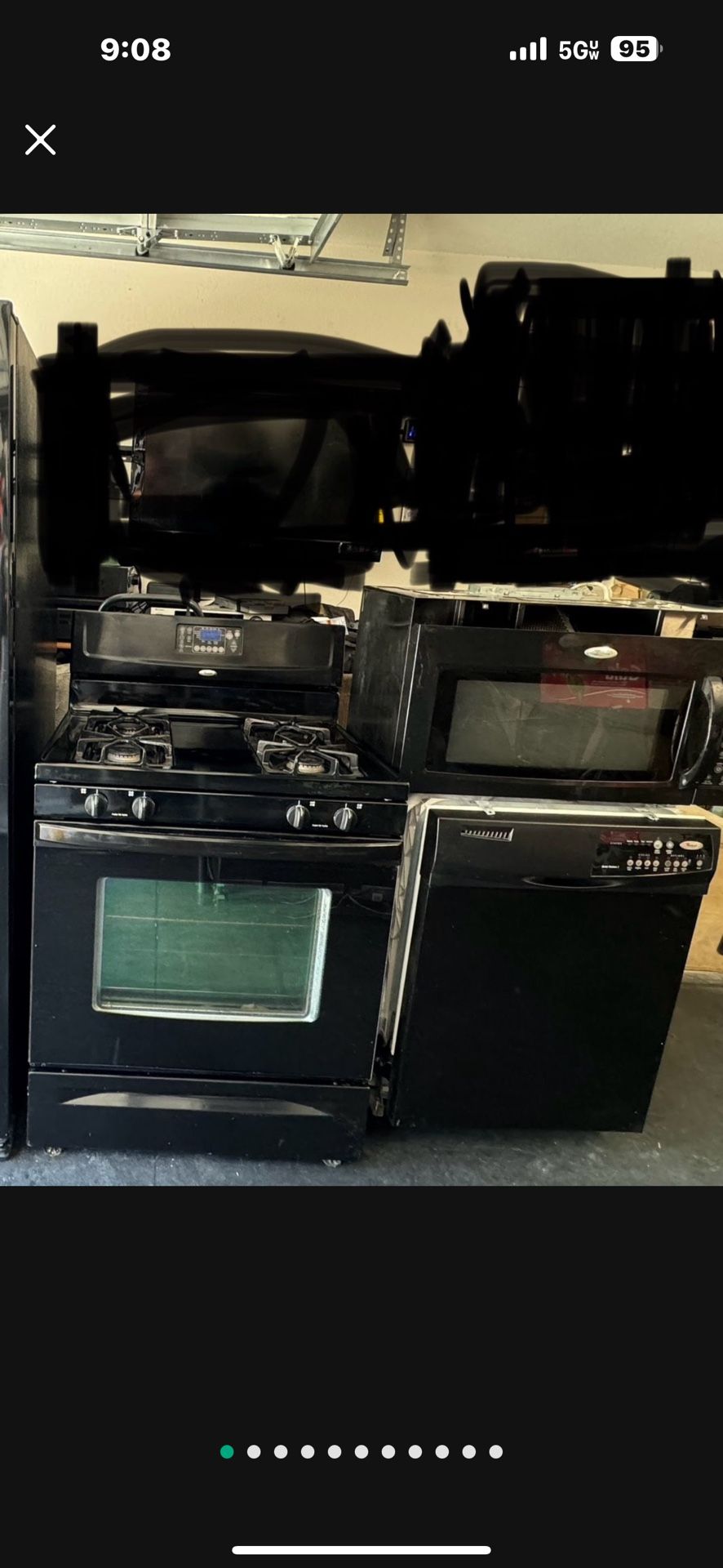 Whirlpool Appliance Set No fridge