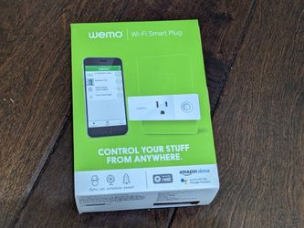 Wemo Wi-Fi Smart Plug And Light Switch 