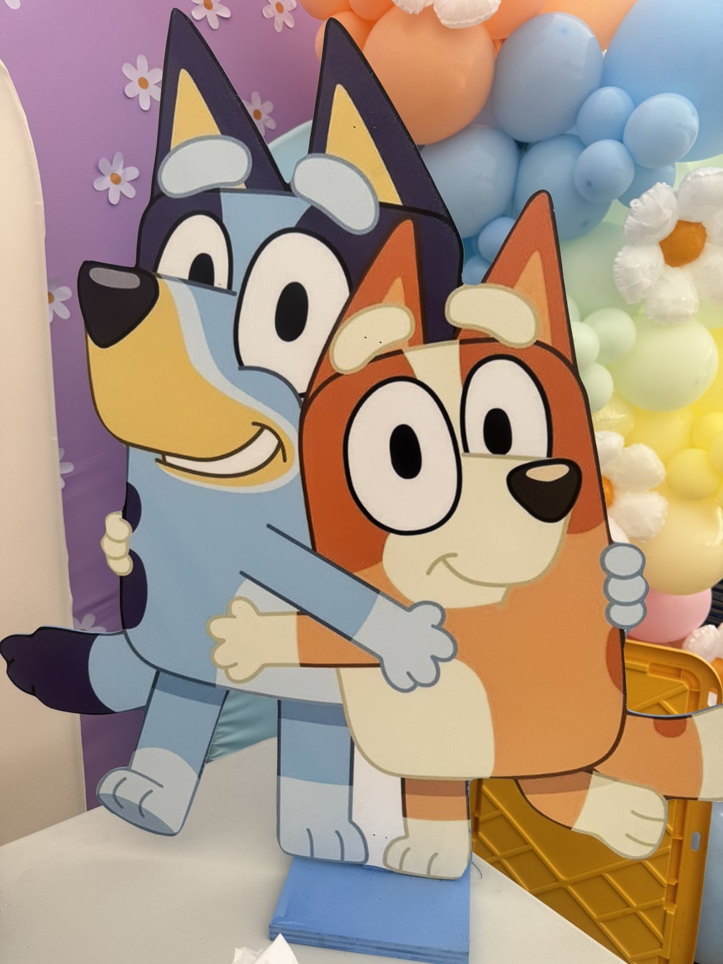Bluey and Bingo Cutout
