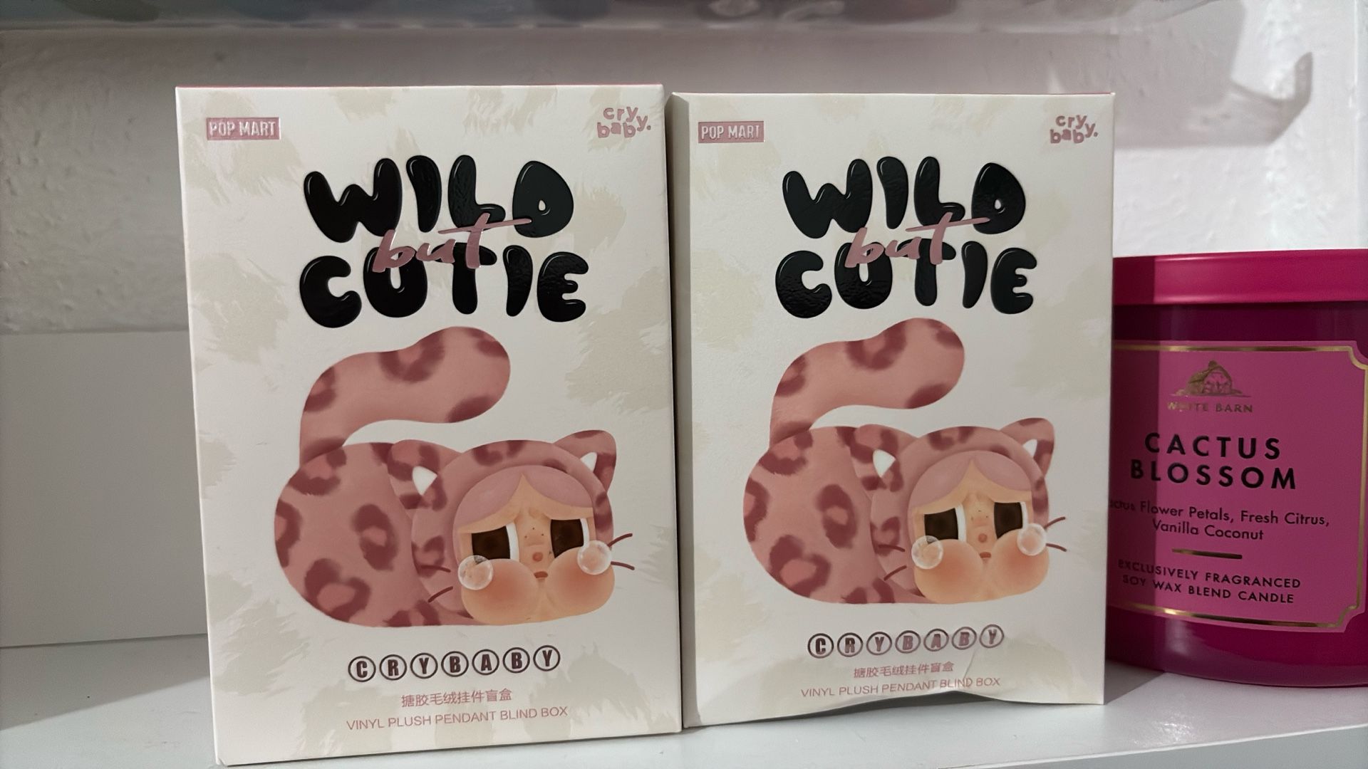100% Authentic POP MART Crybaby Wild But Cutie Confirmed Pendant Plush Toy Dolls