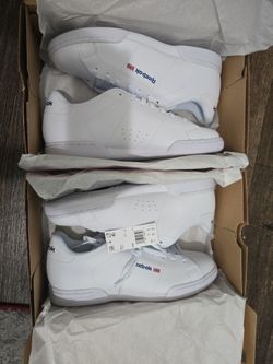 2 Pairs Reebok NPC white Shoes
