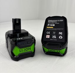 USPECIAL 8Ah Replacement Battery for Ryobi 18V Cordless Power Tools (2 Pack) For Sale $22.00 NEW