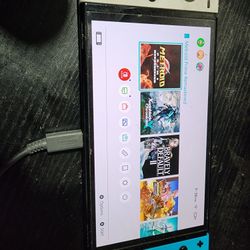 Nintendo Switch With games.