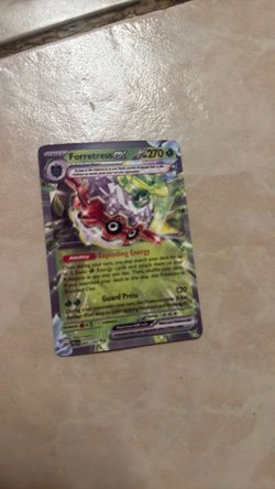Forretress ex Tera Pokémon TCG Card