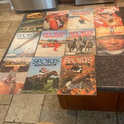 Very Rare 11 Of The 1st 11 Issues Of 1954 Sport Illustrated Rare!! 