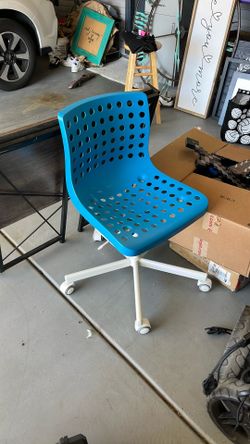 Blue Ikea Chair