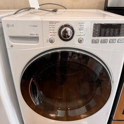 Front load washer and Gas dryer