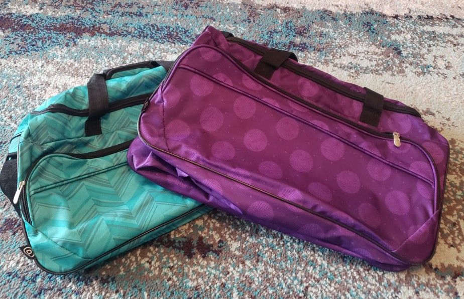 Lot Of 2 Large Duffel Bags