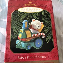 Hallmark “Baby’s First Christmas”, Child’s Age Collection Ornament, Orignal Box