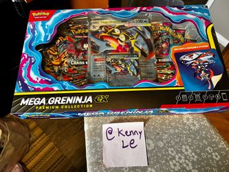 Mega greninja ex box - pokemon