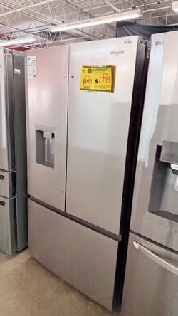 Whirlpool French Door Refrigerator Stainless Steel
