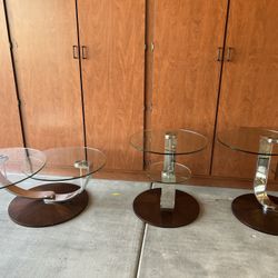 Coffee Table And 2 End Tables
