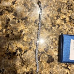 Moissanite tennis bracelet 