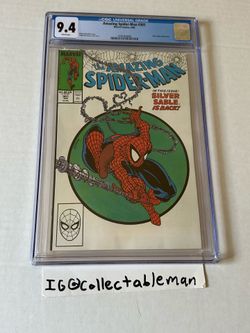Amazing Spider-Man 301 Cgc 9.4 1988 Classic Todd McFarlane Red Suit