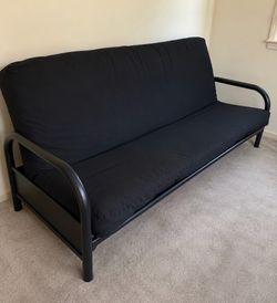 Futon, black black new $50