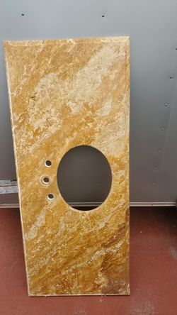 Used Polish marble stone top