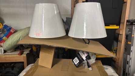 Simplee Double Lamp Set with Shades