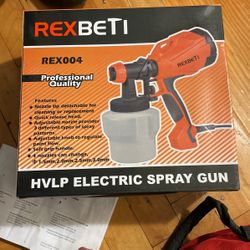 Brand New REXBETI electric paint spray gun
