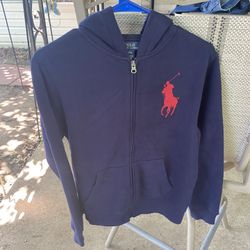 Polo ! Ralph Lauren Hoodie Jacket ! Youth Large 14/16