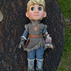 DISNEY FROZEN ANIMATORS COLLECTION KRISTOFF 16" anomator doll
