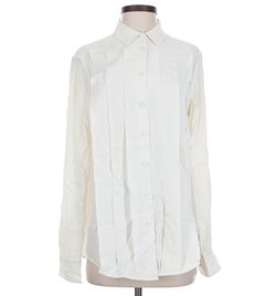 Equipment silk button-down shirt (size S)